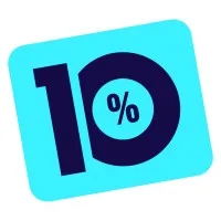 10%