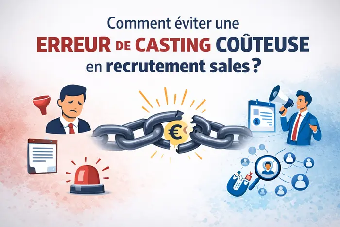 Éviter une erreur de casting coûteuse dans le recrutement sales